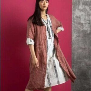 Gudrun Sjoden midi linen dress